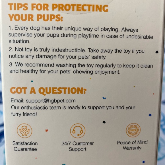 HGB Purple Alligator Dog Toy nib - Picture 7 of 9